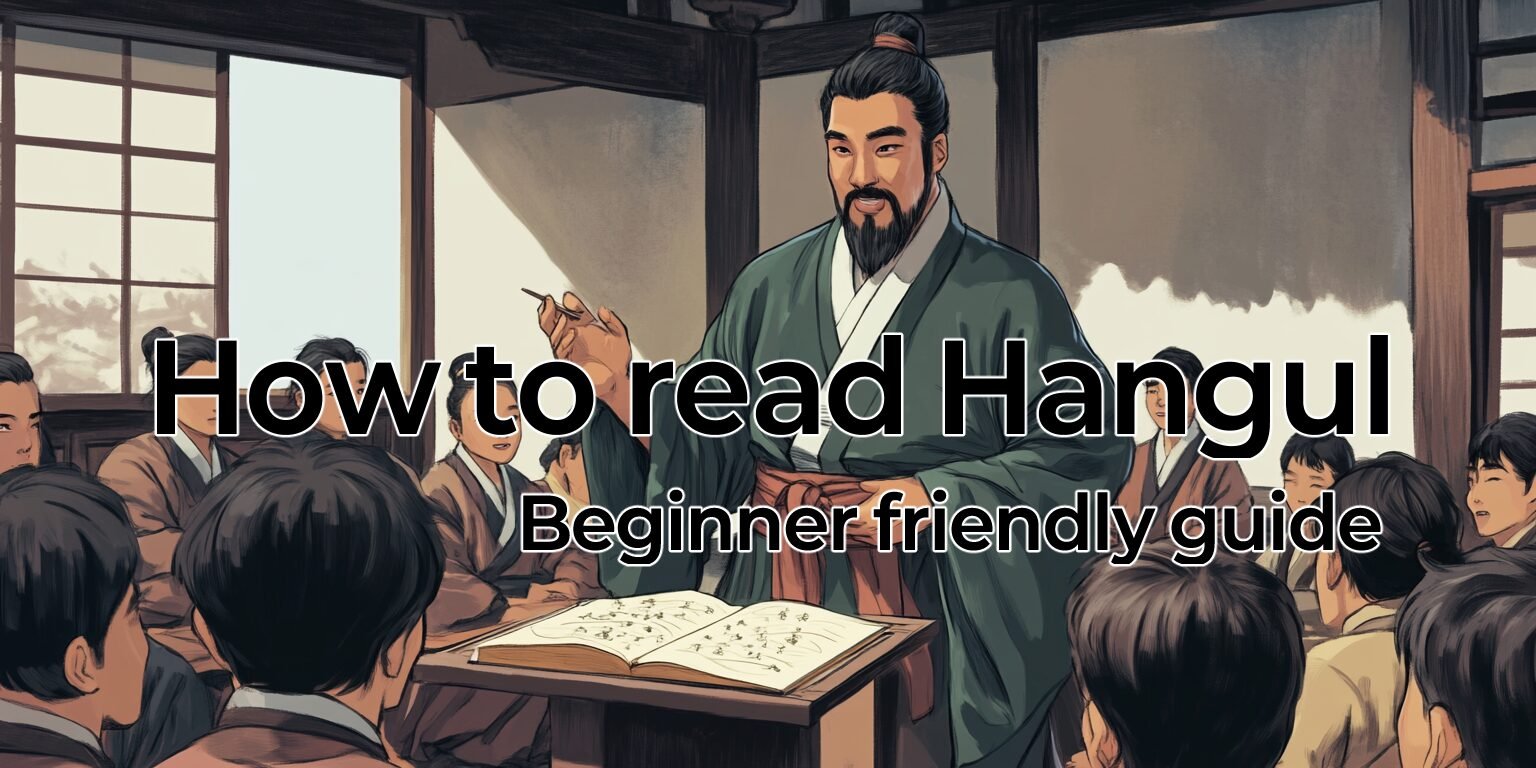 How to Read Hangul Easily: A Beginner-Friendly Guide