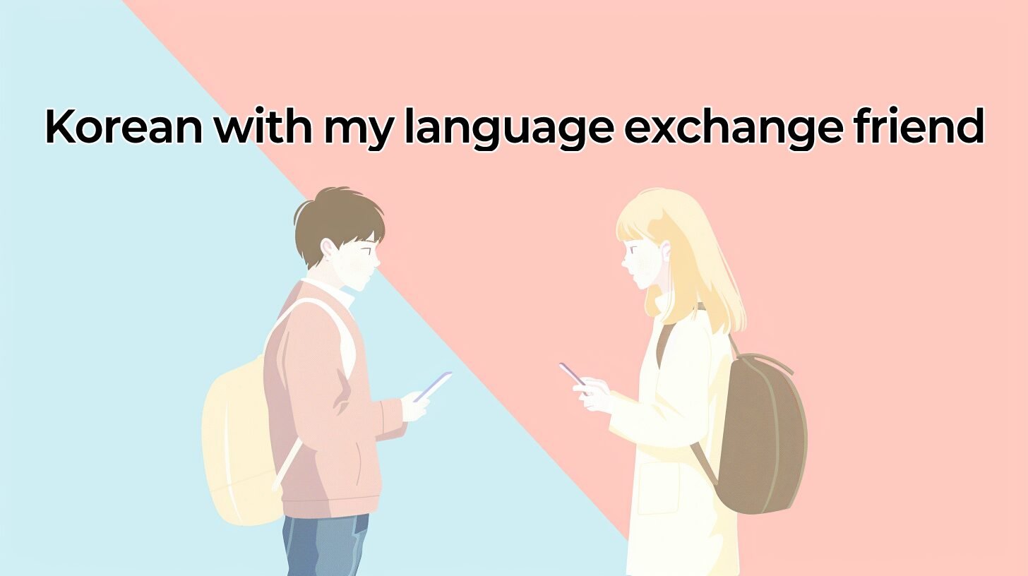Korean with my language exchange friend EP.5